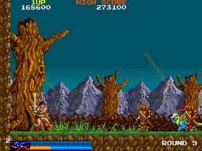 une photo d'Ã©cran de Rastan Saga sur Arcade